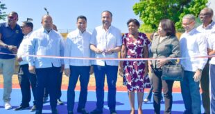 INEFI abre paso al atletismo escolar con inauguración de pista en el Politécnico Víctor Estrella Liz