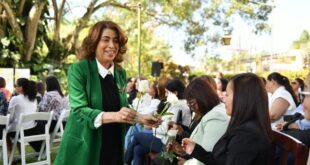 Miembro titular Dolores Fernández participa en actos conmemorativos por el Dia Internacional de la Mujer