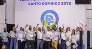 Partido País Posible juramenta directiva del municipio Santo Domingo Este.