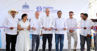 Presidente Abinader entrega obras hidráulicas en Dajabón que mejorarán la producción agrícola, impactando 20,220 tareas y 324 productores