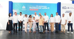 Presidente Abinader entrega 200 apartamentos en SDO financiados por Banreservas