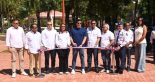 Ministerio de Turismo inaugura parque Duarte, en Samaná