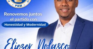 Equipo político de Eliezer Nolasco anuncia sus aspiraciones a la Secretaría General del PRM en la provincia Santo Domingo (2026-2030)