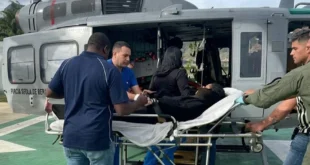 Helipuerto de La Vega fue clave para rescate a paciente sufrió lesión en Pico Duarte