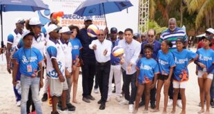 Ministro Kelvin Cruz inaugura Juegos de Semana Santa 2026 en 18 provincias