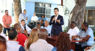 Wellington Arnaud afirma que el saneamiento de la cañada La Pava en Nizao garantiza calidad de vida para moradores&nbsp;