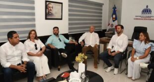 Ministros Kelvin Cruz y Andrés Bautista anuncian obras deportivas en Espaillat con una inversión de RD$415 millones