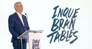 Presidente Abinader encabeza lanzamiento de la campaña nacional “Inquebrantables”