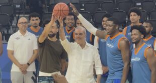 Presidente Abinader inaugura la remodelada Arena Banreservas Virgilio Travieso Soto