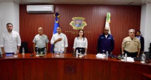 Interior y Policía coordina acciones orientadas a fortalecer la seguridad ciudadana en Verón