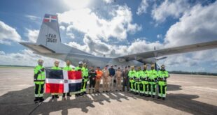 Gobierno dominicano envía nuevo contingente de rescatistas a Venezuela para reforzar las labores de búsqueda y rescate
