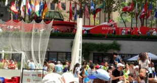 Rockefeller Center se convirtió en el corazón mundialista de Nueva York con el NYNJ World Cup 26 & Telemundo Fan Village